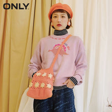 Load image into Gallery viewer, ONLY winter Loose Fit Cute Pattern round collar sweater | 119313540