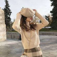 Load image into Gallery viewer, Mishow 2018 Autumn and Winter Warm Women Sweater Knitted Slim Fit Soft Female Pullovers Sweater MX18D5535
