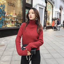 Load image into Gallery viewer, Mishow 2018 Autumn and Winter Warm Women Sweater Knitted Slim Fit Soft Female Pullovers Sweater MX18D5535
