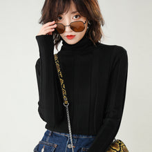 Load image into Gallery viewer, adohon 2019 woman winter 100% Cashmere sweaters and auntmun knitted Pullovers High Quality Warm Female thickening Turtleneck
