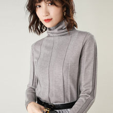 Load image into Gallery viewer, adohon 2019 woman winter 100% Cashmere sweaters and auntmun knitted Pullovers High Quality Warm Female thickening Turtleneck
