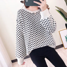 Load image into Gallery viewer, Chenille sweater women's pullover autumn 2019 loose lazy avocado green thick wool velvet knitted top
